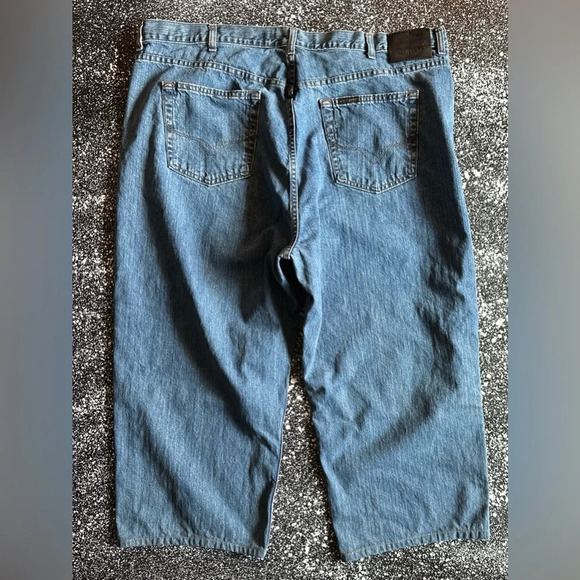 Harley-Davidson Relaxed Fit Long Jean Shorts 46X22 Big & Tall - Picture 6 of 7